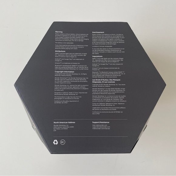 NEW Wonder Workshop Cue the CleverBot Coding Robot for Kids, Voice Activated - Picture 11 of 11